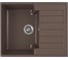 Кухонная мойка GreenStone цвет шоколад GRS-13s-345 1