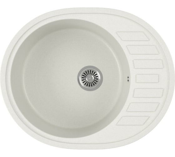 Кухонная мойка GreenStone молочный GRS-62-341