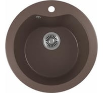 Кухонная мойка GreenStone цвет шоколад GRS-08S-345