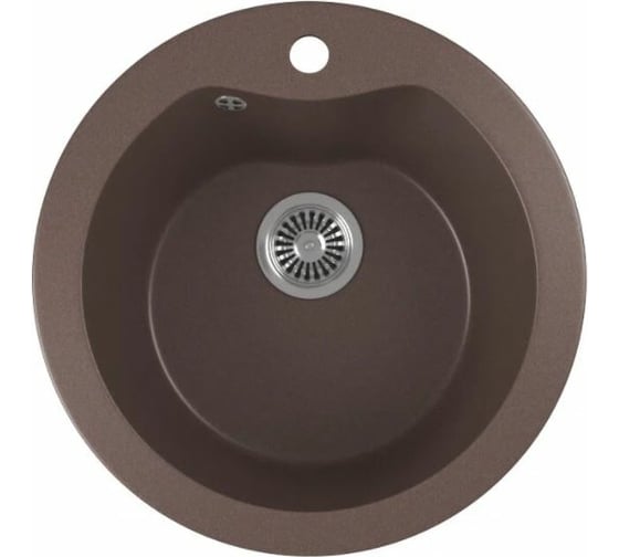 Кухонная мойка GreenStone цвет шоколад GRS-08S-345 1