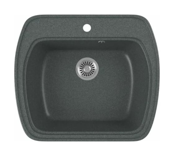 Кухонная мойка GreenStone цвет антрацит GRS-11-343 1