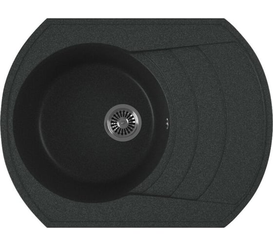 Кухонная мойка GreenStone антрацит GRS-65-343