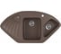 Кухонная мойка GreenStone цвет шоколад GRS-14K-345 1