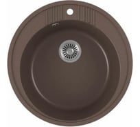 Кухонная мойка GreenStone цвет шоколад GRS-05-345