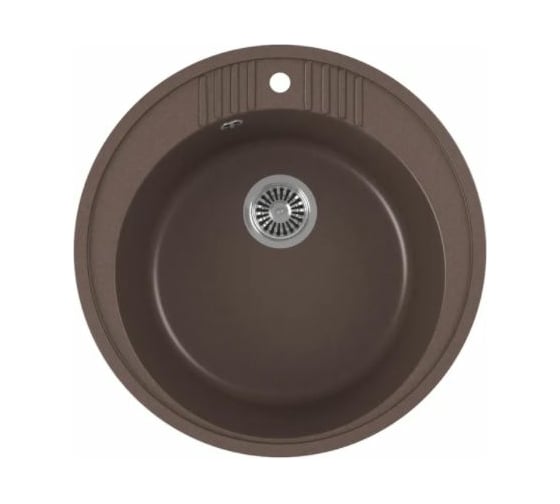 Кухонная мойка GreenStone цвет шоколад GRS-05-345 1