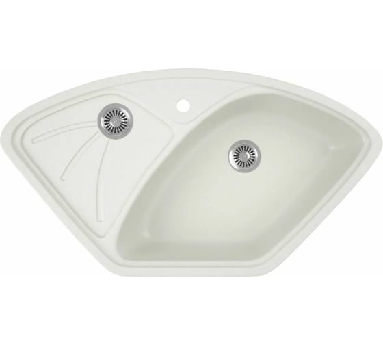Кухонная мойка GreenStone цвет молочный GRS-10E-341 1