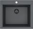 Мойка для кухни Alveus Pure-G 30 Algranit Black Edition 590x520x198 мм, Deep Black A90, с сифоном 1148151 1149277 1