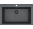 Мойка для кухни Alveus Pure-G 40 Algranit Black Edition 790x520x198 мм, Deep Black A90, с сифоном 1148151 1149284 1
