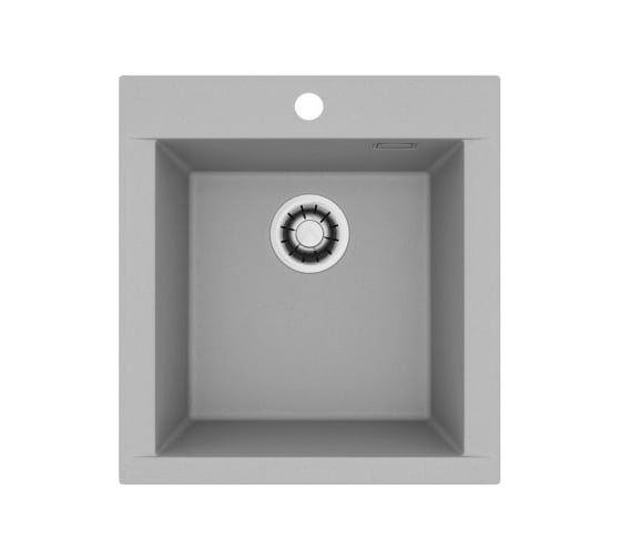 Мойка для кухни Alveus Pure-G 20 Algranit 480x520x198 мм, Stone A80, с сифоном 1148858 1149265