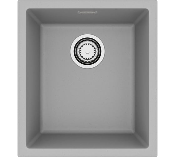 Мойка для кухни Alveus Omni 10 Granital 400x450x198 мм, Concrete G81, с сифоном 1145083 1150038