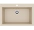 Мойка для кухни Alveus Pure-G 40 Algranit 790x520x198 мм, Ivory A20, с сифоном 1148858 1149280 1