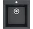 Мойка для кухни Alveus Pure-G 20 Algranit 480x520x198 мм, Deep Black A90, с сифоном 1148858 1149269 1