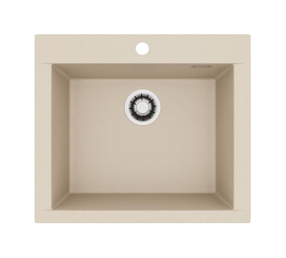 Мойка для кухни Alveus Pure-G 30 Algranit 590x520x198 мм, Ivory A20, с сифоном 1148858 1149273