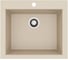 Мойка для кухни Alveus Pure-G 30 Algranit 590x520x198 мм, Ivory A20, с сифоном 1148858 1149273 1