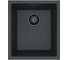 Мойка для кухни Alveus Omni 10 Granital Black Edition 400x450x198 мм, Deep Black G90, с сифоном 1148151 1150043 1
