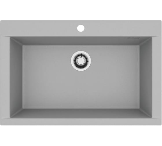 Мойка для кухни Alveus Pure-G 40 Algranit 790x520x198 мм, Stone A80, с сифоном 1148858 1149279