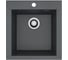 Мойка для кухни Alveus Pure-G 20 Algranit 480x520x198 мм, Carbon A91, с сифоном 1148858 1149268 1