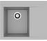 Мойка для кухни Alveus Pure-G 50L Algranit 620x520x198 мм, Stone A80, с сифоном 1148858 1149286 1