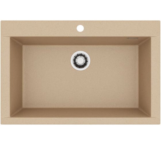 Мойка для кухни Alveus Pure-G 40 Algranit 790x520x198 мм, Clay A50, с сифоном 1148858 1149281