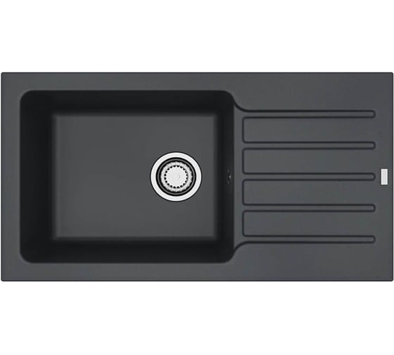 Мойка для кухни Alveus Niagara 90 Granital 775x430x180 мм, Carbon G91, с сифоном 1130548 1148032