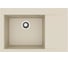 Мойка для кухни ALVEUS PURE-G 70L ALGRANIT IVORY-A20 790х520х198 с сифоном 1148858 1149301 1