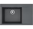 Мойка для кухни ALVEUS PURE-G 70R ALGRANIT CARBON-A91 790х520х198 с сифоном 1148858 1149502 1