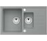 Мойка для кухни Alveus INTERMEZZO 70 GRANITAL CONCRETE-G81 780X480X200;1+1/2 в ком.с сифоном 1117293, 1119693 1