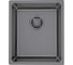 Мойка для кухни Alveus KOMBINO 20 MONARCH ANTHRACITE SAT-90 500х400х195 U в комплекте с выпуском без сифона 1140666 1