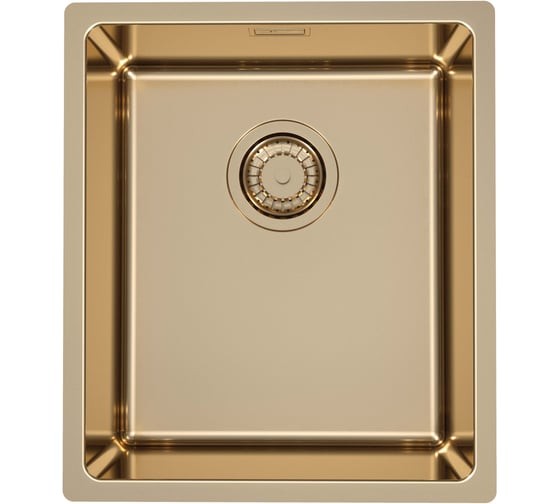 Мойка для кухни Alveus KOMBINO 20 MONARCH BRONZE SAT-90 500х400х195 U в комплекте с выпуском без сифона 1140665