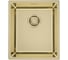 Мойка для кухни Alveus KOMBINO 20 MONARCH GOLD SAT-90 500х400х195 U в комплекте с выпуском без сифона 1140663 1