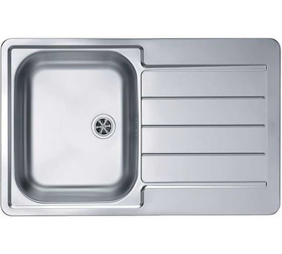 Мойка для кухни Alveus LINE 80 NAT-60 790X500 в компл. с сифоном 1011644 1065686