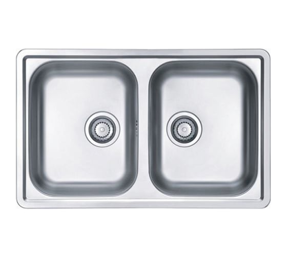 Мойка для кухни Alveus LINE 90 NAT-60 790X500 в компл. с сифоном 1011642 1065687