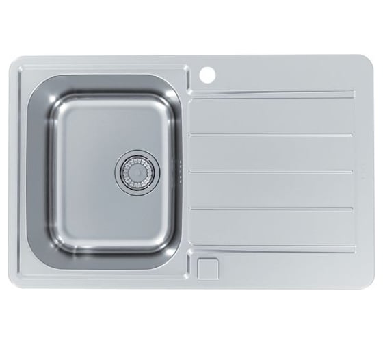 Мойка для кухни Alveus LINE MAX 80 SAT-90 790x500 в комплекте с сифоном 1127251 1137342