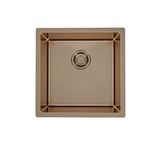 Мойка для кухни Alveus QUADRIX MONARCH 30 NEW COPPER 450X450X200 в компл. с выпуском без сифона, 1153731