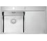 Мойка для кухни Alveus PURE UP 40 KMB 90 FI левая 790X525 в компл. с сифоном 1123351 1123789 1