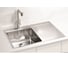 Мойка для кухни Alveus PURE UP 40 KMB 90 FI левая 790X525 в компл. с сифоном 1123351 1123789 4