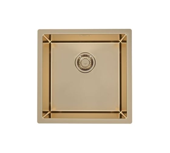 Мойка для кухни Alveus QUADRIX MONARCH 30 NEW BRONZE 450X450X200 в компл. с выпуском без сифона, 1153730