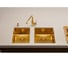 Мойка для кухни Alveus QUADRIX MONARCH 30 NEW BRONZE 450X450X200 в компл. с выпуском без сифона, 1153730 3