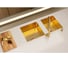 Мойка для кухни Alveus QUADRIX MONARCH 30 NEW BRONZE 450X450X200 в компл. с выпуском без сифона, 1153730 4