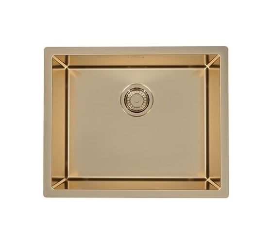 Мойка для кухни Alveus QUADRIX MONARCH 50 NEW BRONZE 540X440X200 в компл. с выпуском без сифона, 1153736