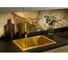 Мойка для кухни Alveus QUADRIX MONARCH 50 NEW BRONZE 540X440X200 в компл. с выпуском без сифона, 1153736 4