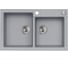 Мойка для кухни Alveus ROCK 90 GRANITAL CONCRETE-G81 780x480x180;2x в комп.с сифоном 1105299, 1122744 1