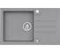 Мойка для кухни Alveus ROCK 130 GRANITAL CONCRETE-G81 780x480x180; 1x в комп.с сифоном 1105296, 1122745 1