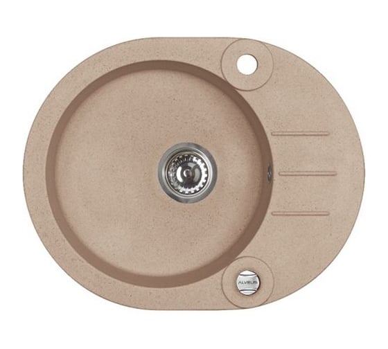 Мойка для кухни Alveus ROLL 40 GRANITAL BEIGE-G55 595x475x160;1x с сифоном 1105246 1090973