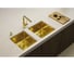 Мойка для кухни Alveus QUADRIX MONARCH 30 NEW GOLD 450X450X200 в компл. с выпуском без сифона, 1153728 4