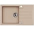 Мойка для кухни Alveus ROCK 130 GRANITAL BEIGE-G55 780x480x180; 1x с сифоном 1105296, 1090946 1
