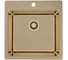 Мойка для кухни Alveus PURE MONARCH 30 new BRONZE FS 515X525 в компл. с выпуском без сифона, 1149629 1