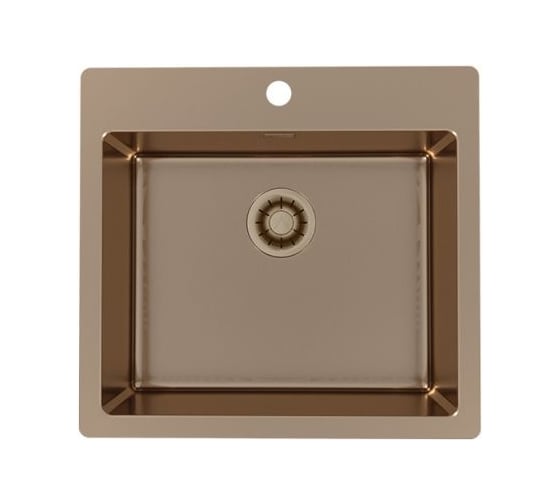 Мойка для кухни Alveus PURE MONARCH 70 new COPPER FS 565X525 в компл. с выпуском без сифона, 1149647