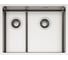 Мойка для кухни Alveus NOX 90R BRS 582x440x200 правая в комплекте с интегрированным сифоном 1149933 1