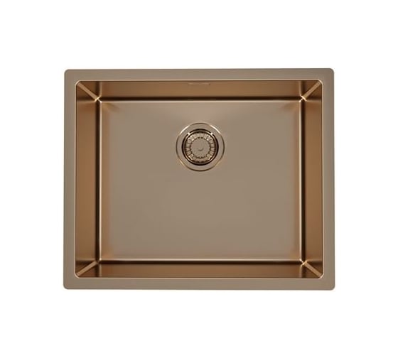 Мойка для кухни Alveus QUADRIX MONARCH 50 NEW COPPER 540X440X200 в компл. с выпуском без сифона, 1153737